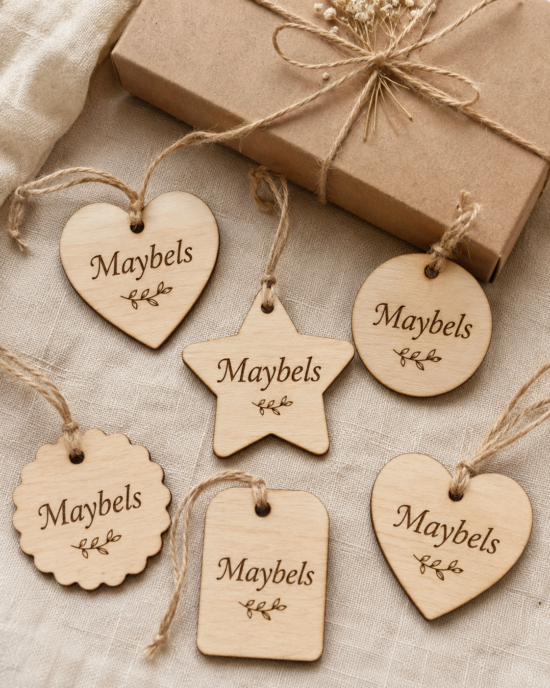 Geschenkanhänger mit Namen – Ideen & Inspirationen von Maybels
