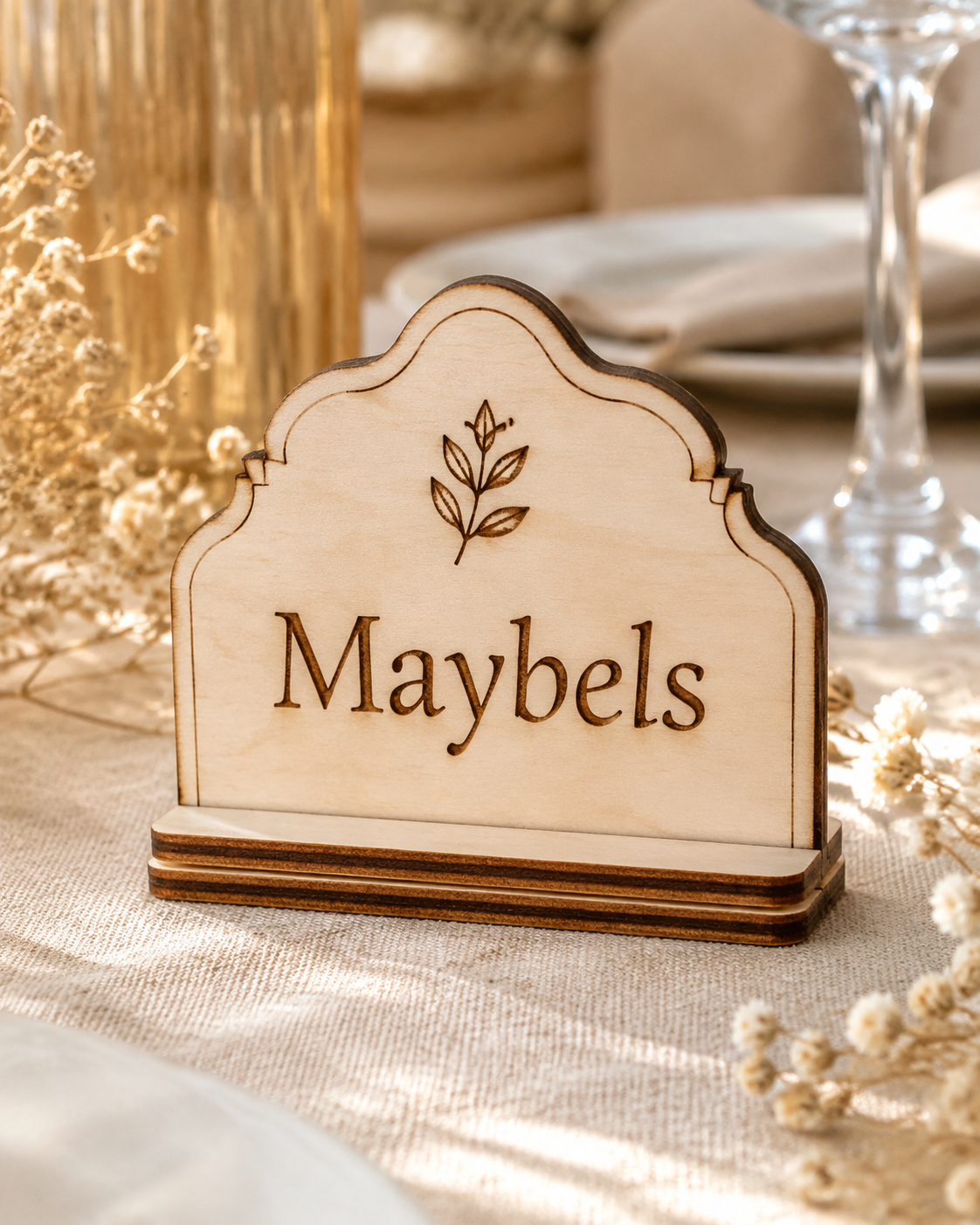 Tischaufsteller für besondere Anlässe – Ideen & Inspirationen von Maybels