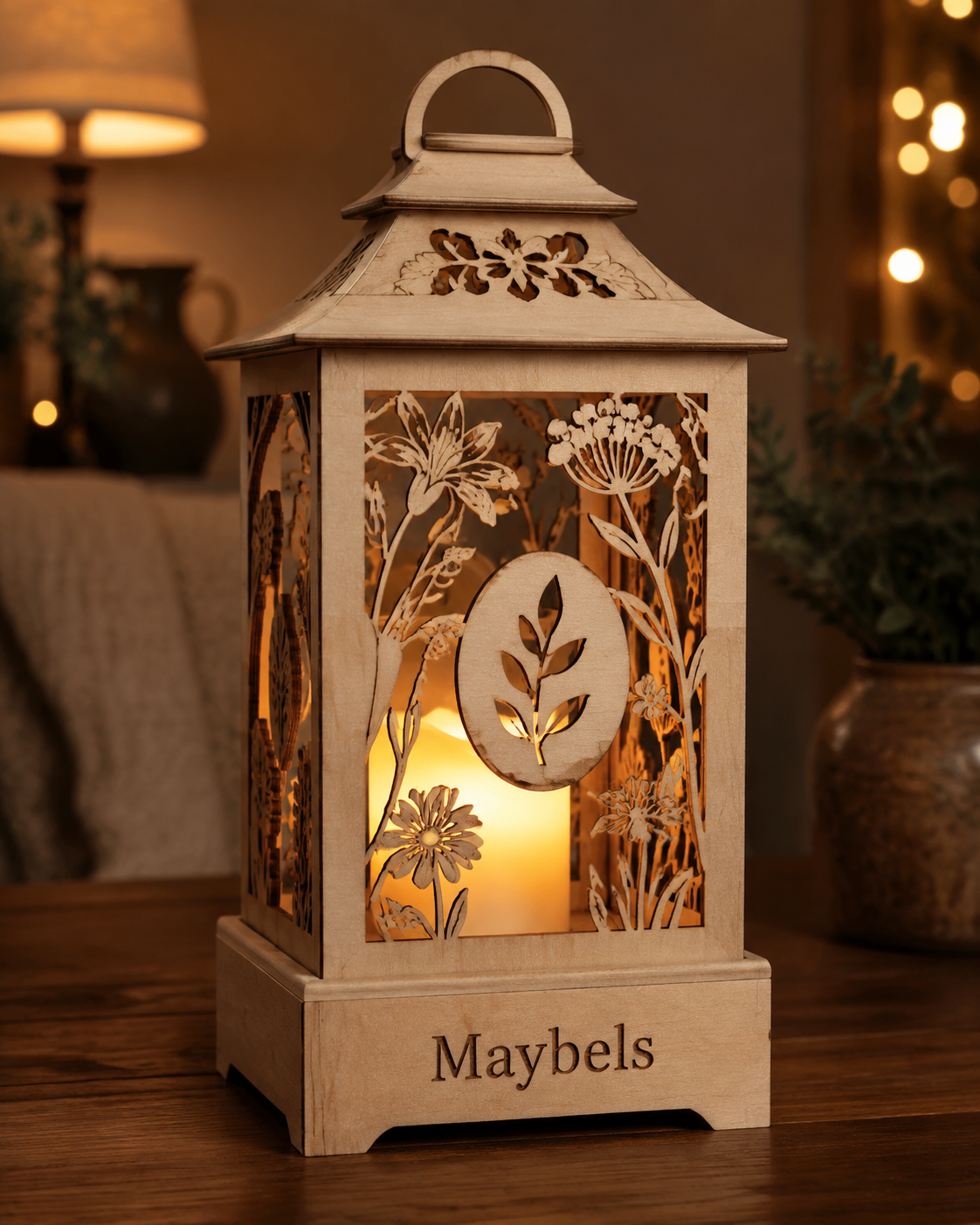 Holzlaterne mit Wunschmotiv – Ideen & Inspirationen von Maybels