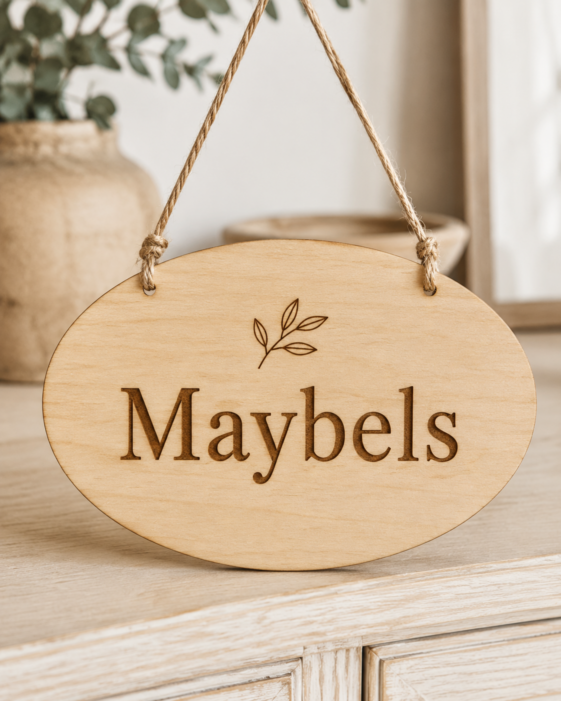 Personalisiertes Türschild – Ideen & Inspirationen von Maybels